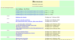 Desktop Screenshot of beitraege.erzabtei-beuron.de